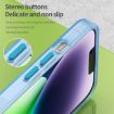 iPhone 15 MagSafe Frosted Translucent TPU PC Case - Blue Full Coverage - 7