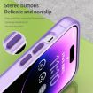 iPhone 15 Pro MagSafe Frosted Translucent TPU PC Case Dark Purple - 7