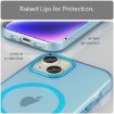 iPhone 16 Plus MagSafe Frosted Translucent TPU PC Case - Blue - 5