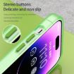 iPhone 16 Pro MagSafe Frosted Translucent TPU PC Case - Green - 7