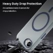 iPhone 16e MagSafe Frosted Translucent TPU PC Case Dark Blue - 7