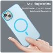 iPhone 15 Plus MagSafe Frosted Translucent TPU PC Case Blue - 4