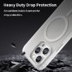 iPhone 14 Pro Max MagSafe Frosted TPU + PC Full Coverage Case White - 7