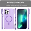 iPhone 13 Pro Max MagSafe Frosted TPU + PC Case - Dark Purple Cover - 2