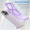 iPhone 13 Pro Max MagSafe Frosted TPU + PC Case - Dark Purple Cover - 3
