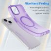 iPhone 13 MagSafe Frosted Translucent TPU PC Case - Dark Purple - 3