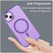 iPhone 13 MagSafe Frosted Translucent TPU PC Case - Dark Purple - 4