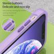 iPhone 12 MagSafe Frosted Translucent TPU PC Case Dark Purple - 6