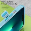 iPhone 12 Pro Max MagSafe Frosted Translucent Blue TPU PC Case - 6