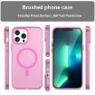iPhone 12 Pro Max MagSafe Frosted TPU + PC Full Coverage Case - Pink - 2