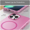 iPhone 12 Pro Max MagSafe Frosted TPU + PC Full Coverage Case - Pink - 5