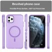 iPhone 11 Pro Max MagSafe Frosted Translucent TPU PC Case Dark Purple - 2
