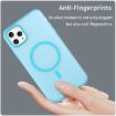 iPhone 11 Pro Max MagSafe Frosted Translucent TPU PC Case - Blue - 4