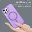 iPhone 11 Pro MagSafe Frosted Translucent TPU PC Case Dark Purple - 4