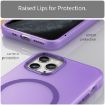 iPhone 11 Pro MagSafe Frosted Translucent TPU PC Case Dark Purple - 5