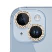 iPhone 15/15 Plus Gold 9H Camera Lens Protector Ring - 1