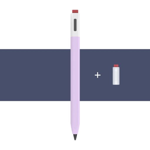 Xiaomi Inspiration Stylus LOVE MEI Retro Silicone Pen Case Purple - 1