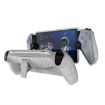 Sony PlayStation Portal TPU Stripe Game Console Case with Holder - White - 1