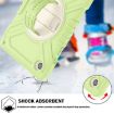 Samsung Galaxy Tab A8 X200 Hybrid Silicone Case with Strap - Yellow/Green/White - 5
