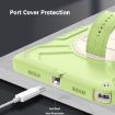 Samsung Galaxy Tab A8 X200 Hybrid Silicone Case with Strap - Yellow/Green/White - 6