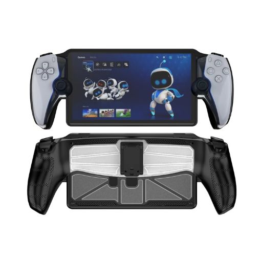 Sony PlayStation Portal Protective Case with Holder - Black TPU + PC - 1