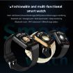 2.01" Light Yellow Smart Watch with Bluetooth Call & Heart Rate Monitor - 4