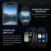 2.01" Light Yellow Smart Watch with Bluetooth Call & Heart Rate Monitor - 8