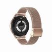 Rose Gold 1.43" Milanese Strap Smart Watch with ECG & Blood Sugar Monitor - 3