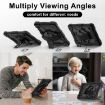 Samsung Galaxy Tab A9 X115 Black Silicone Hybrid PC Tablet Case - 6