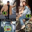 Samsung Galaxy Tab A9 X115 Silicone Hybrid PC Case - Black Yellow Green - 7