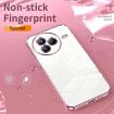 Xiaomi Civi 5 Pro Pink Transparent Plating Fine Hole Phone Case - 5
