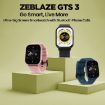 Zeblaze GTS 3 Smart Watch - 2.03" IP68 Waterproof Bluetooth Call (Pink) - 4