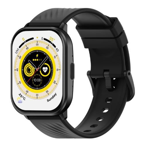 Zeblaze GTS 3 Smart Watch - 2.03" IP68 Waterproof, Bluetooth Call, Black - 1