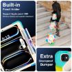 iPad Pro 13 2024 Colorful Blue Robot Silicone Hybrid Tablet Case - 5