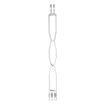 Aluminium Extension Arm 20cm Hollow Grip Extender - Silver - 1