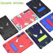 Samsung Galaxy Tab S9 FE+/S9+ Spider Silicone Hybrid Case - Navy/Yellow/Green - 7