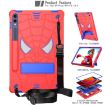 Samsung Galaxy Tab S9 FE+/S9+ Spider Silicone Hybrid Case Red Blue - 2