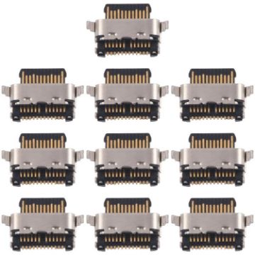 Infinix Smart 7 India Charging Port Connector - 10pcs Original Set - 1