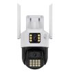QX86 Motion Tracking Night Vision Smart Camera with Voice Intercom, US Plug - 1