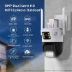 QX86 Motion Tracking Night Vision Smart Camera with Voice Intercom, US Plug - 2
