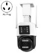 QX103 AI Alarm WiFi Dome Dual IP Camera - Humanoid Recognition (AU Plug) - 1