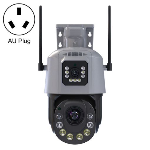 QX109 Dual Lens Smart HD Dome WiFi Camera - AU Plug - 1