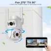 QX95 6MP WiFi Dual Camera with Two-way Intercom & AI Recognition UK Plug - 3