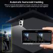 QX102 3MP WiFi Triple Camera with Two-way Intercom & Night Vision (EU Plug) - 9