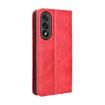 OnePlus Ace 5 Ultra 5G Red Leather Magnetic Buckle Phone Case Retro - 3