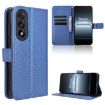 OnePlus Ace 5 Ultra 5G Blue Diamond Texture Leather Phone Case - 1