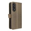 OnePlus Ace 5 Ultra 5G Brown Diamond Texture Leather Phone Case - 3