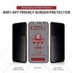 iPhone 15 Frosted Privacy Ceramic Film - Full Coverage Screen Protector - 5