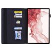 Samsung Galaxy Tab S9+/S8+/S7+ Shockproof Leather Case - Black - 3