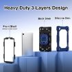 Samsung Galaxy Tab A7 Lite 2021 Navy Black Silicone Hybrid Case - 4